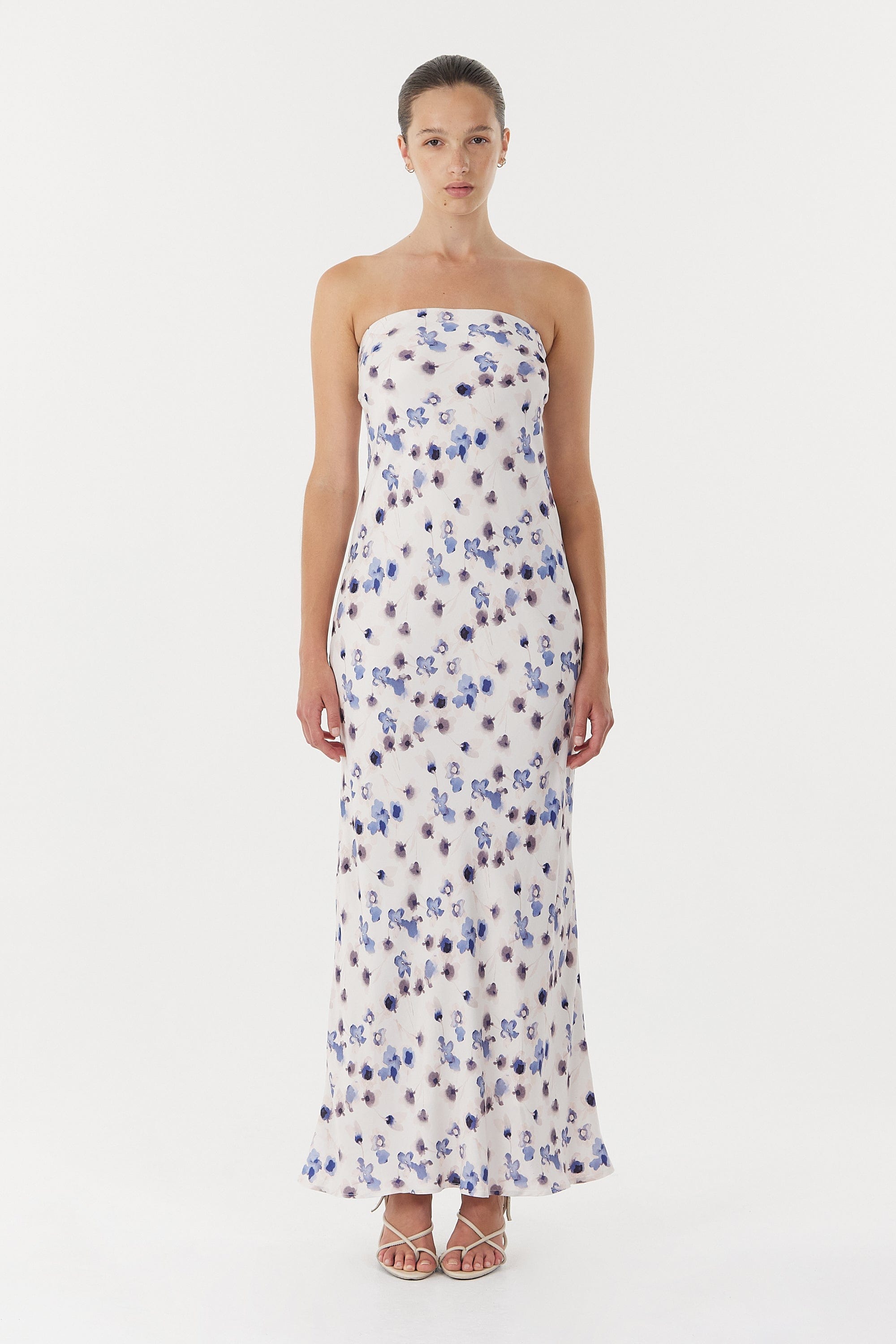 BLUE BELL BIAS STRAPLESS DRESS | FLORAL | THIRD FORM | Women's Maxi Dresses | Shop New Dresses THIRD FORM - International BLUE BELL BIAS STRAPLESS DRESS | FLORAL | THIRD FORM | Women's Maxi Dresses | Shop New Dresses THIRD FORM - International