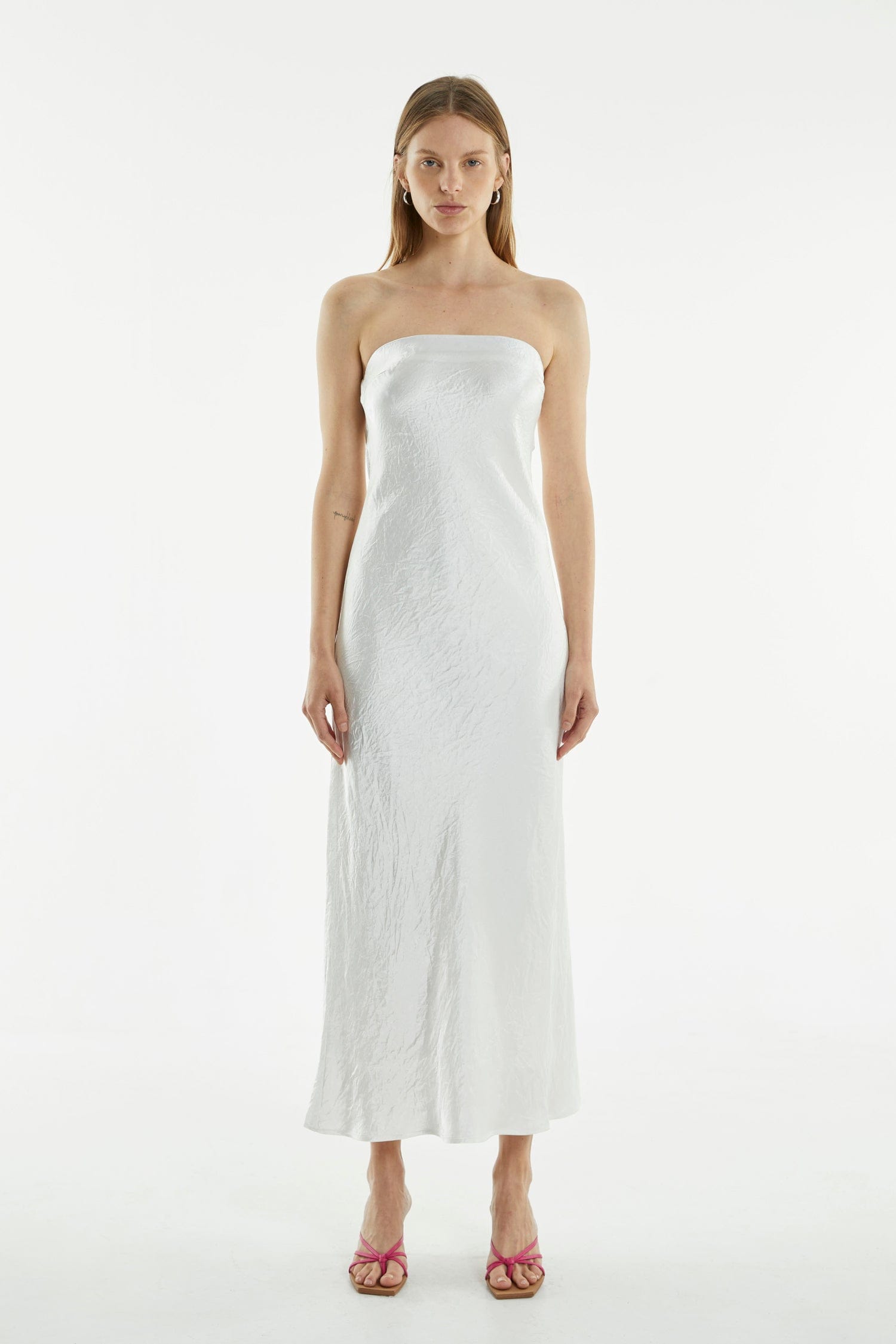 CRUSH BIAS STRAPLESS DRESS | OFF WHITE | Third Form | Night Out & Formal Dresses THIRD FORM - International CRUSH BIAS STRAPLESS DRESS | OFF WHITE | Third Form | Night Out & Formal Dresses THIRD FORM - International
