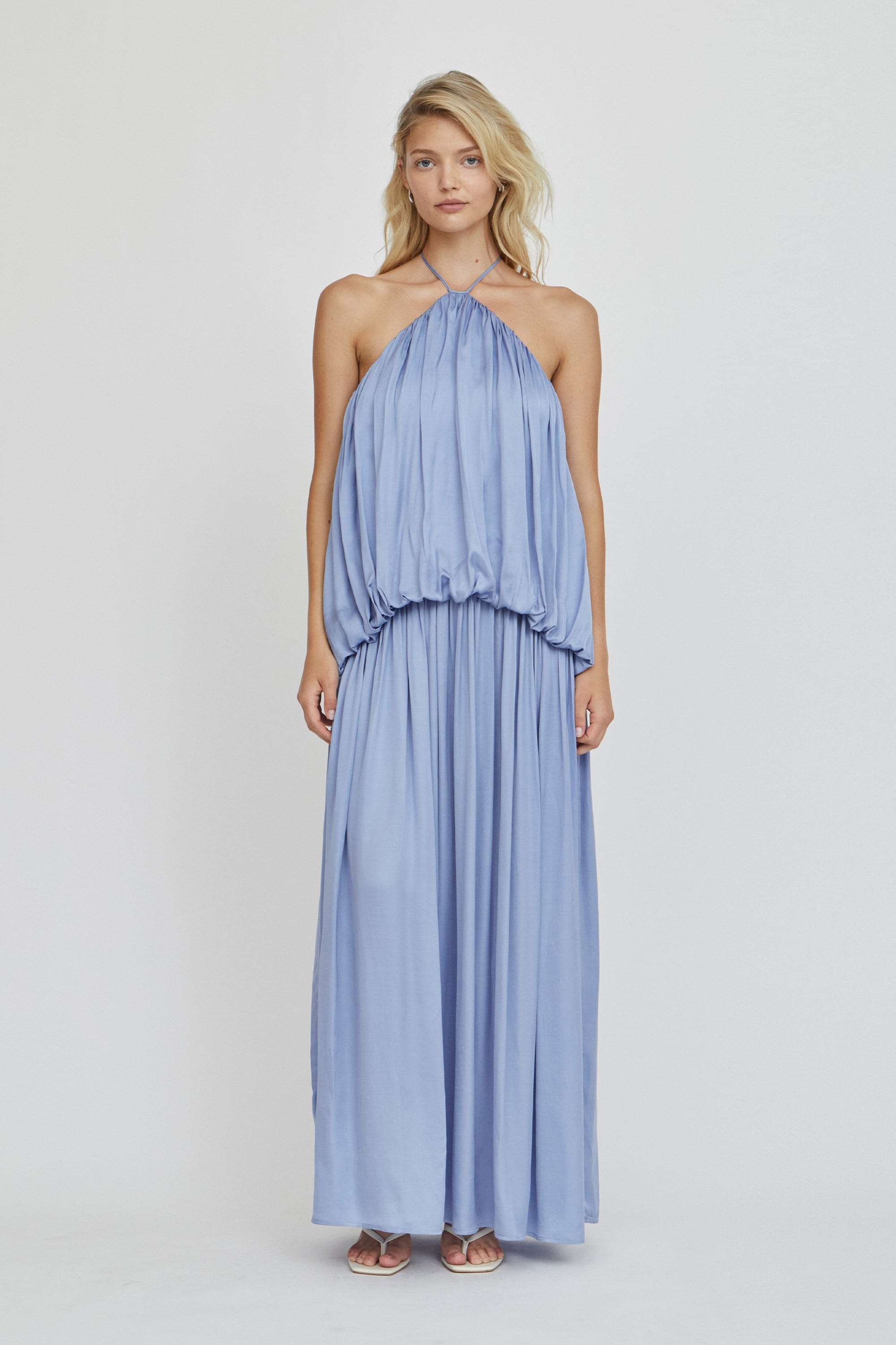 DREAMT HALTER MAXI DRESS | LAPIS | THIRD FORM | Women's Australian Fashion — THIRD FORM DREAMT HALTER MAXI DRESS | LAPIS | THIRD FORM | Women's Australian Fashion — THIRD FORM