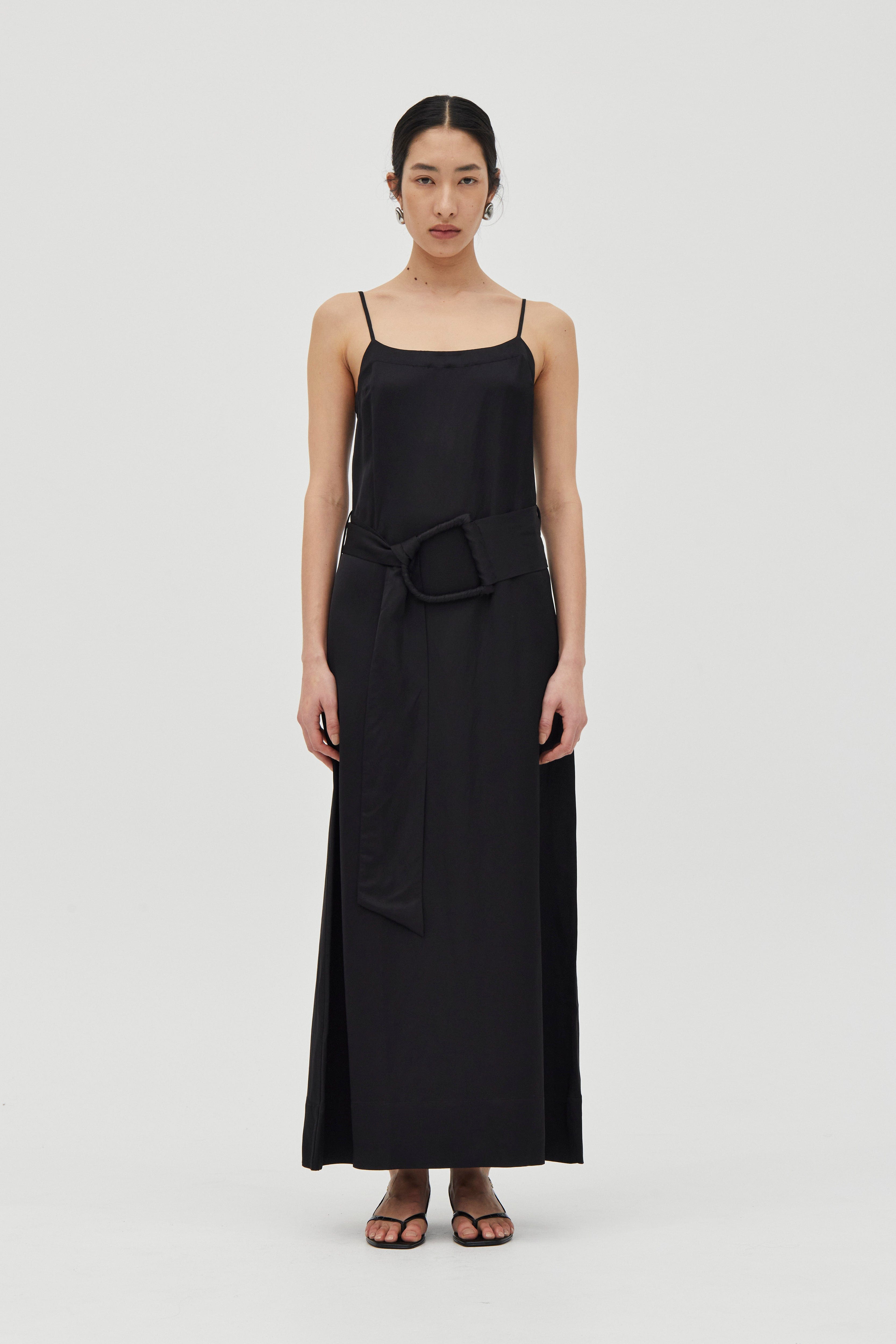 ELYSIAN BELTED MAXI DRESS | BLACK | THIRD FORM | Women's Australian Fashion THIRD FORM - International ELYSIAN BELTED MAXI DRESS | BLACK | THIRD FORM | Women's Australian Fashion THIRD FORM - International
