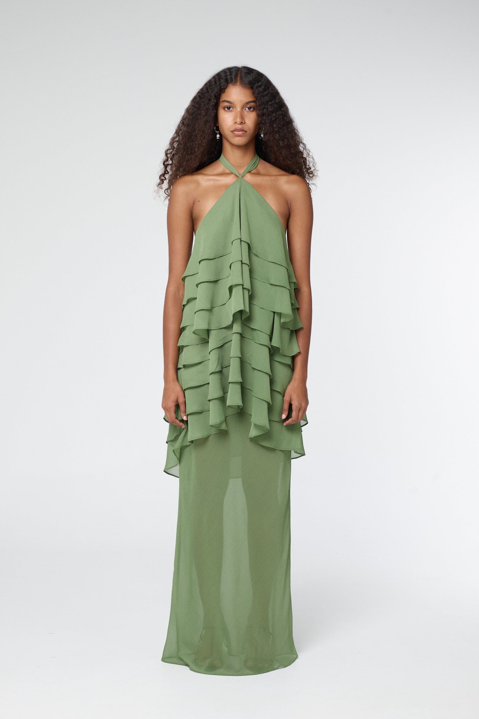 GAIA TIERED MAXI DRESS | JUNIPER | THIRD FORM | Women's Australian Fashion THIRD FORM - International GAIA TIERED MAXI DRESS | JUNIPER | THIRD FORM | Women's Australian Fashion THIRD FORM - International