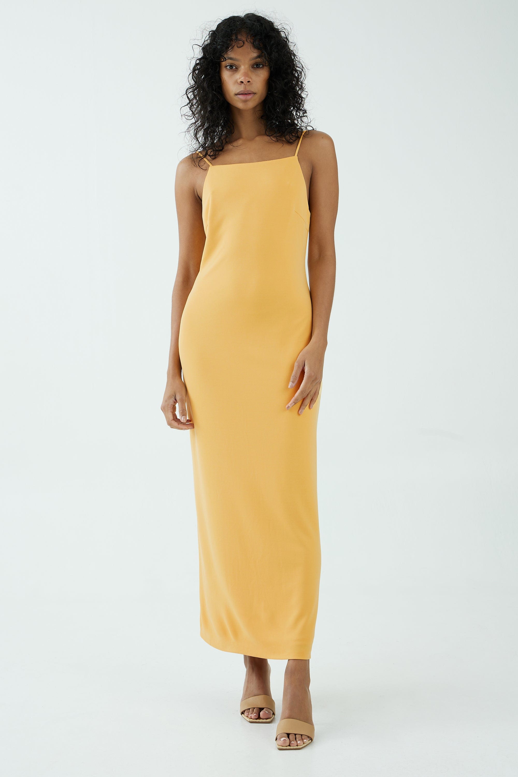 MODE STRAIGHT NECK MAXI | MARIGOLD | Third Form | Women's Sale | Shop Now — THIRD FORM MODE STRAIGHT NECK MAXI | MARIGOLD | Third Form | Women's Sale | Shop Now — THIRD FORM