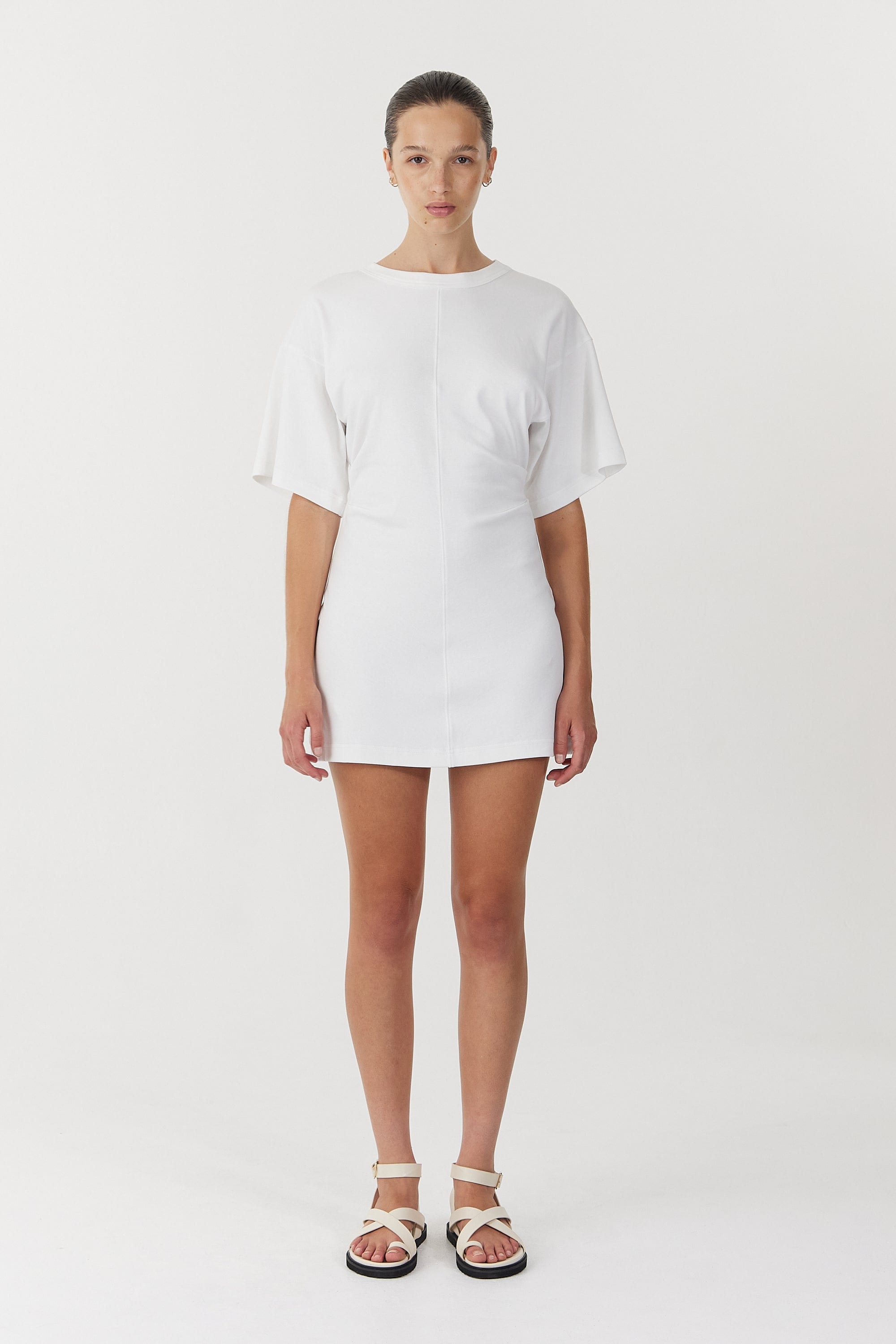 mini white dress australia Mahalia White Mini Dress
