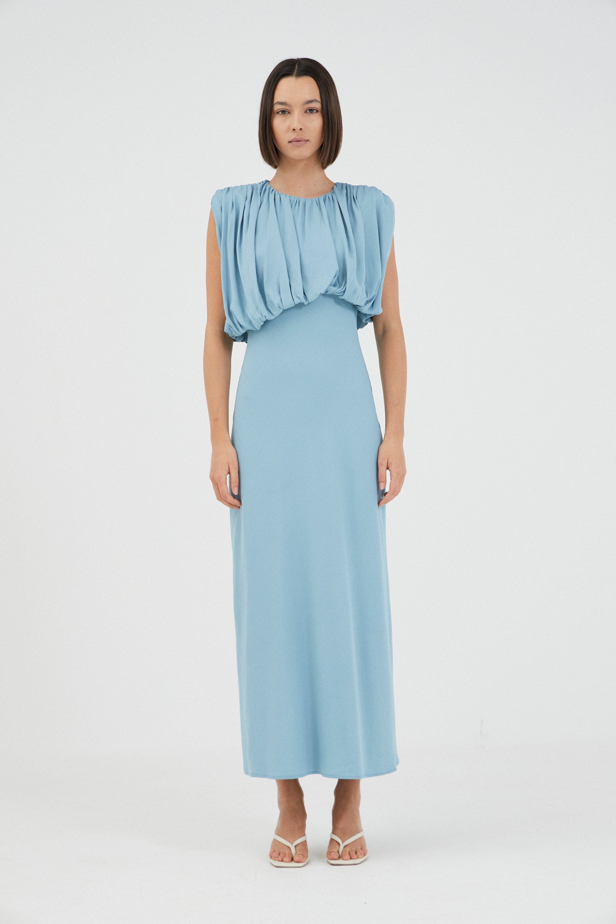 SERAPHIC MIDI DRESS | AQUATIC | THIRD FORM | Women's Australian Fashion THIRD FORM - International SERAPHIC MIDI DRESS | AQUATIC | THIRD FORM | Women's Australian Fashion THIRD FORM - International