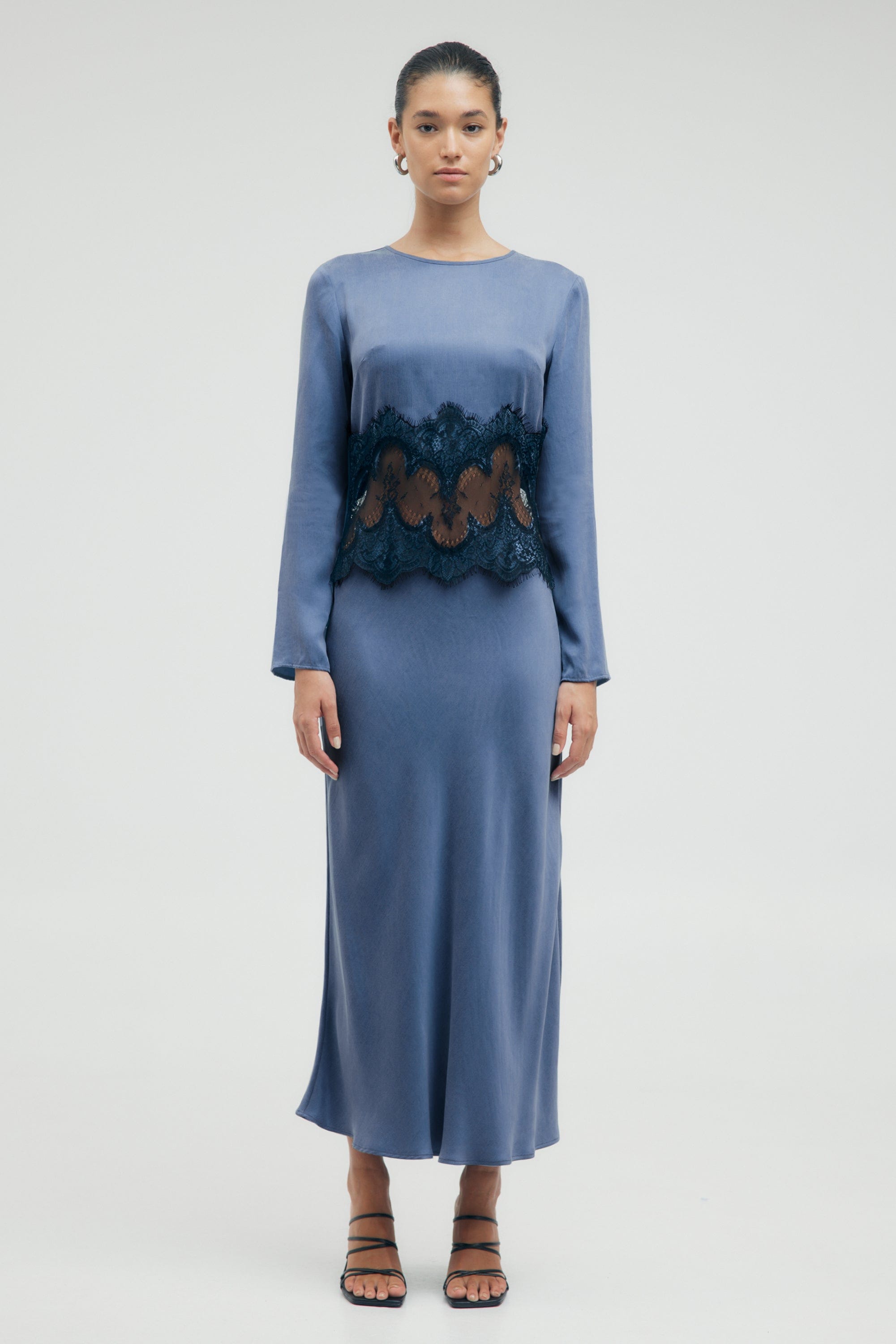 VISIONS LACE TRIM LS MAXI DRESS | SAPPHIRE | THIRD FORM | Women's Fashion on Sale | Shop Now THIRD FORM - International VISIONS LACE TRIM LS MAXI DRESS | SAPPHIRE | THIRD FORM | Women's Fashion on Sale | Shop Now THIRD FORM - International