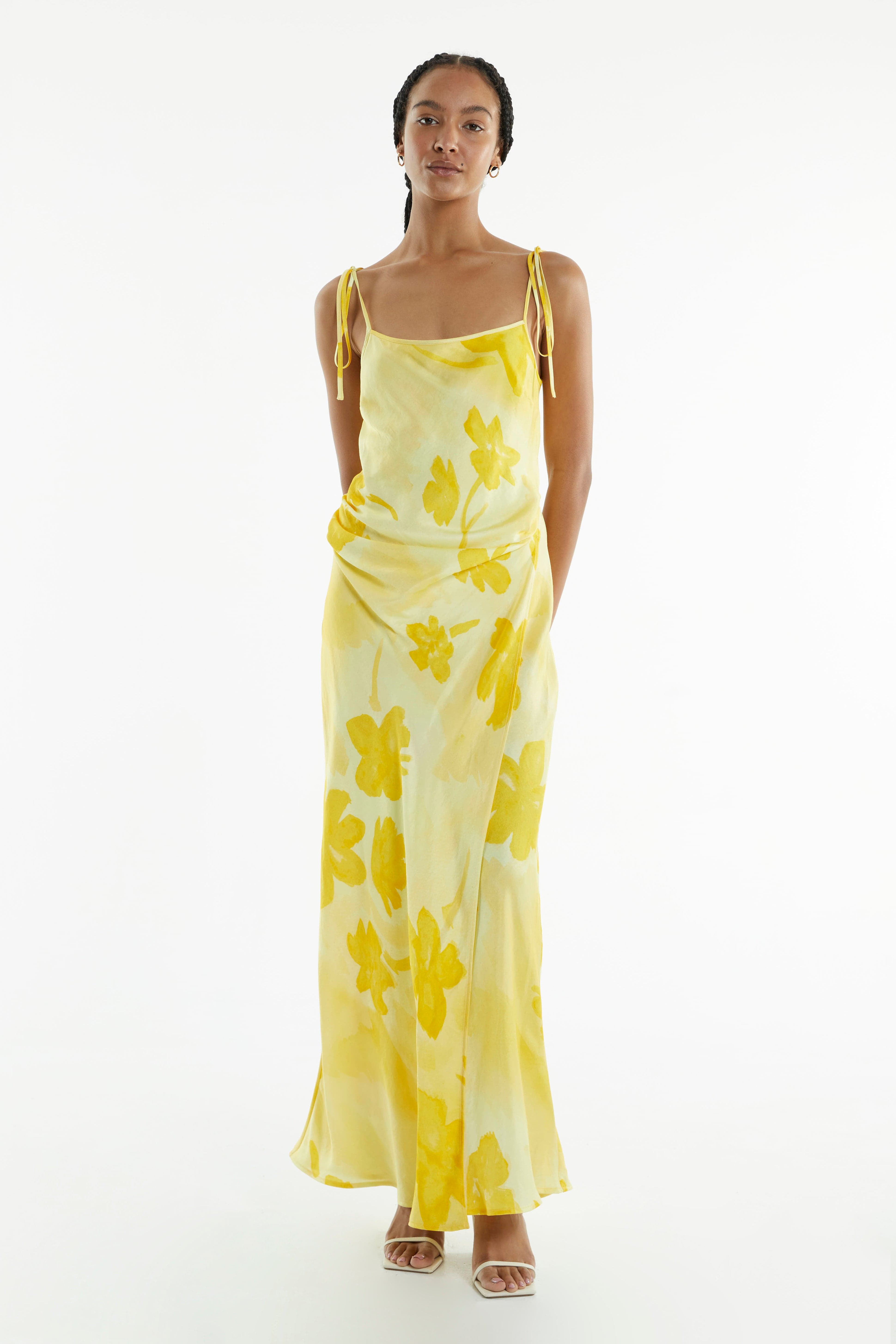 WILD FLOWER WRAP MAXI SLIP | FLORAL | Third Form | Maxi Dresses for Women THIRD FORM - International WILD FLOWER WRAP MAXI SLIP | FLORAL | Third Form | Maxi Dresses for Women THIRD FORM - International