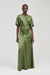 THIRD FORM ANCHORED FLOOR LENGTH DRESS | OLIVE