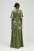 THIRD FORM ANCHORED FLOOR LENGTH DRESS | OLIVE