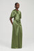 THIRD FORM ANCHORED FLOOR LENGTH DRESS | OLIVE