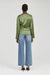 THIRD FORM ANCHORED WIDE NECK TOP | OLIVE