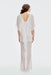 Arrival Frilled Maxi Dress | Ivory - THIRD FORM