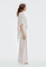 Arrival Frilled Maxi Dress | Ivory - THIRD FORM