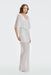 Arrival Frilled Maxi Dress | Ivory - THIRD FORM