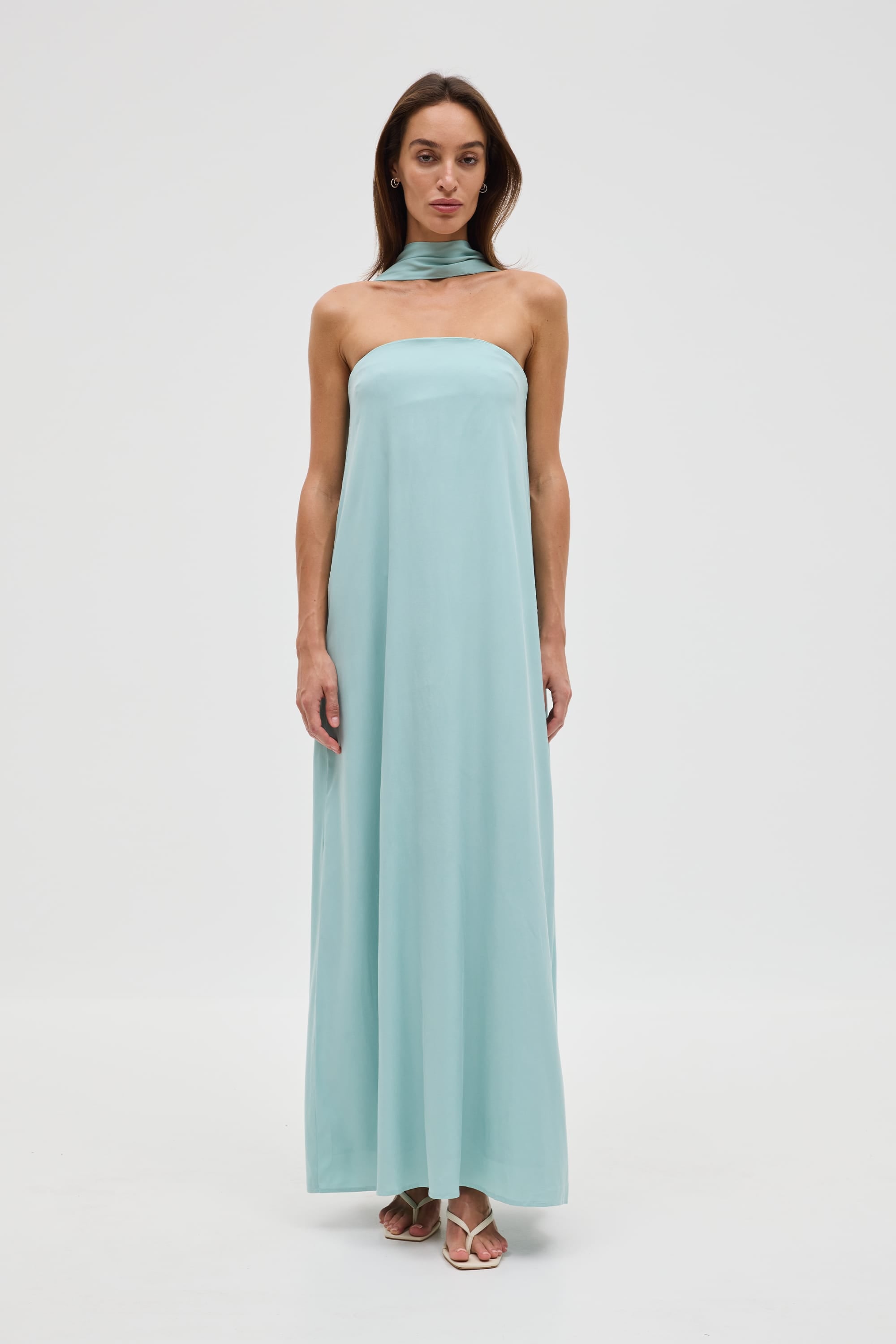 BIA STRAPLESS MAXI DRESS | SEA SPRAY | THIRD FORM | Women's Australian Fashion — THIRD FORM BIA STRAPLESS MAXI DRESS | SEA SPRAY | THIRD FORM | Women's Australian Fashion — THIRD FORM