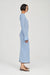 THIRD FORM BOUND KNIT LS DRESS | HAZE & COCOA