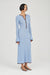 THIRD FORM BOUND KNIT LS DRESS | HAZE & COCOA