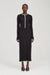 THIRD FORM BOUND KNIT LS DRESS | SOOT & SHELL