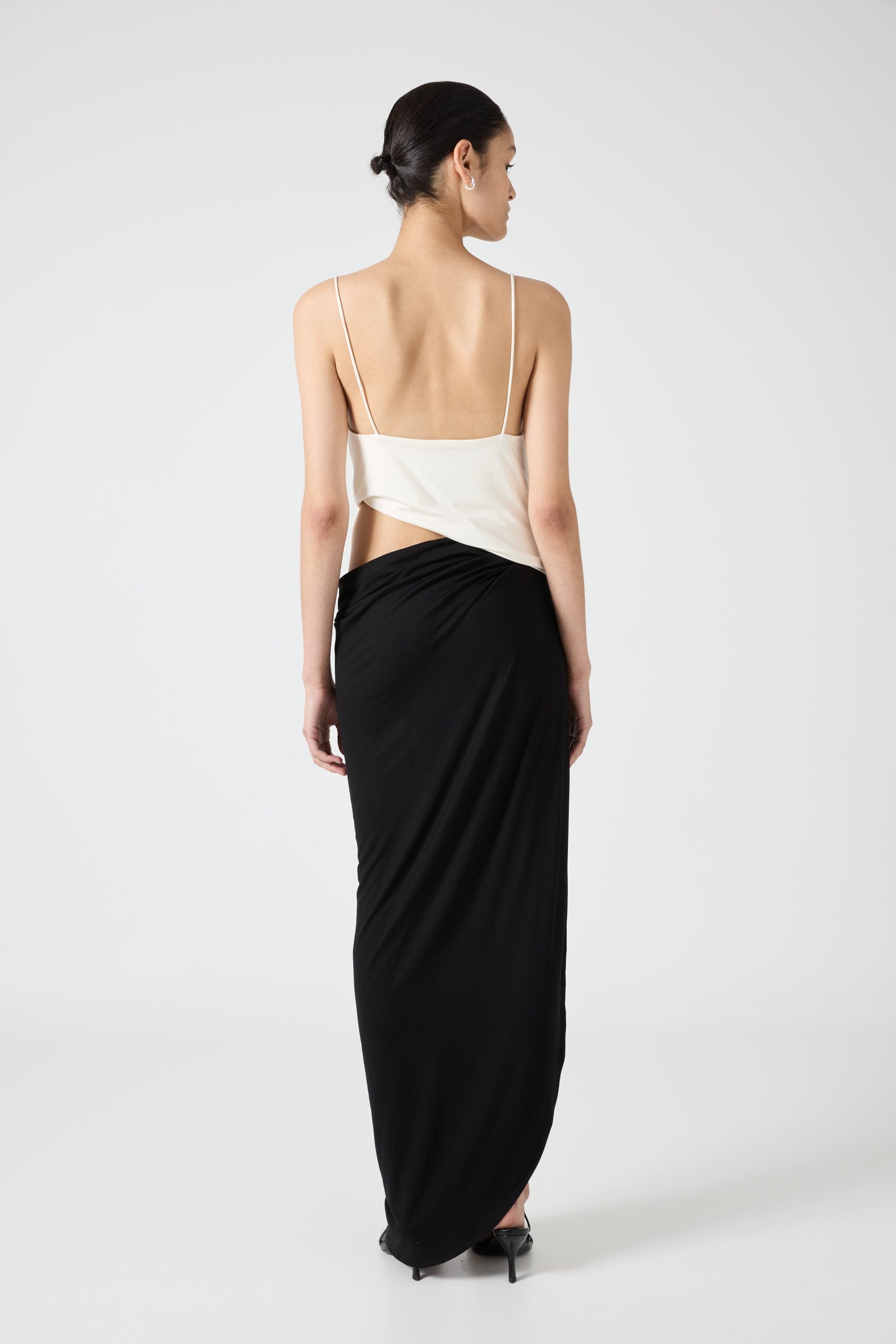 drape jersey dress Drape Jersey Dress | Chestnut Brown