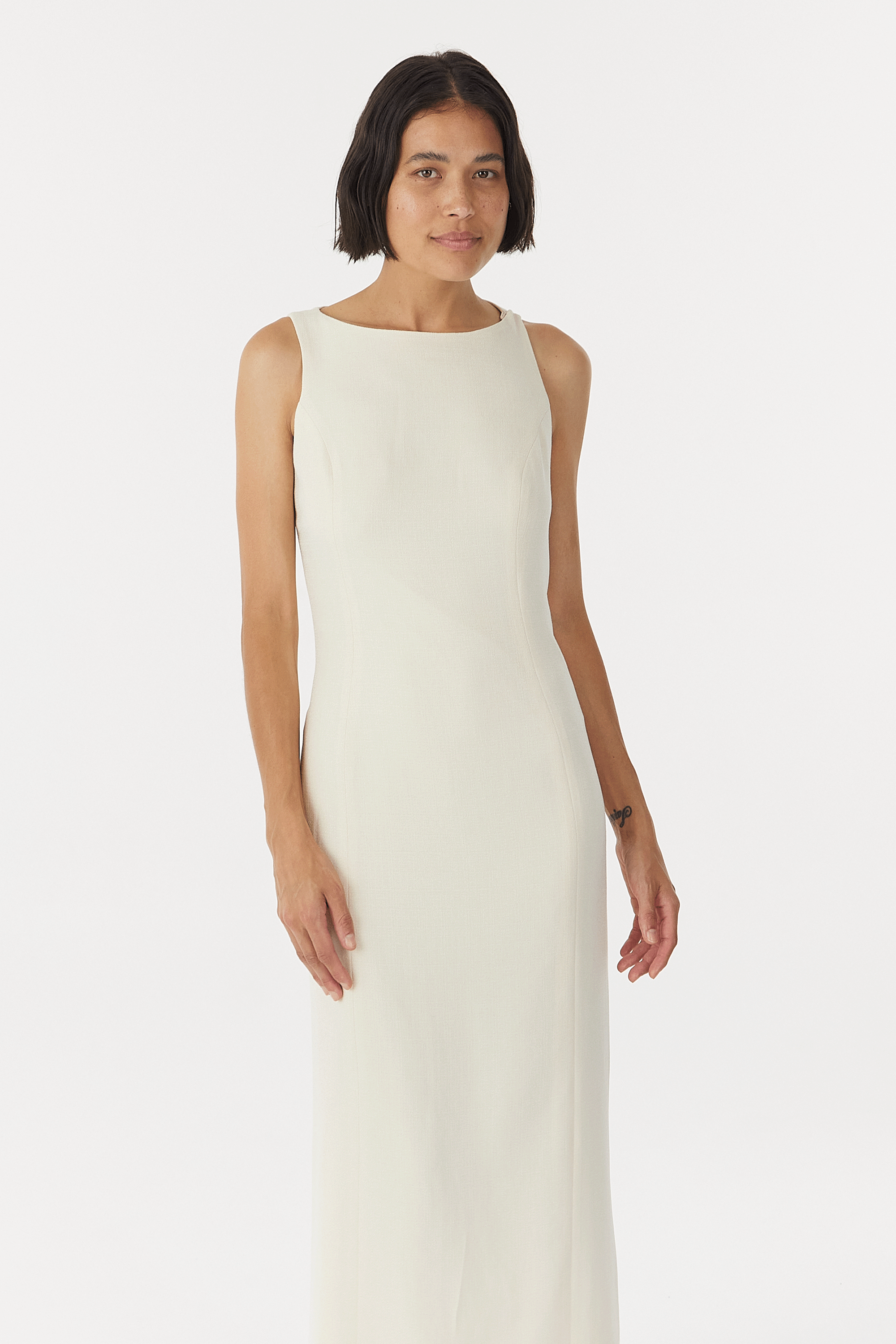 CHROME VISION OPEN BACK DRESS | CREAM | Third Form | Women's Fashion Australia | Shop Dresses THIRD FORM - International CHROME VISION OPEN BACK DRESS | CREAM | Third Form | Women's Fashion Australia | Shop Dresses THIRD FORM - International