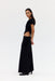 THIRD FORM CRAVE ROUCHED FLOOR LENGTH DRESS | GRAPHITE