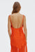 Crossing Cowl Floor Length Dress| Poppy Polka - THIRD FORM