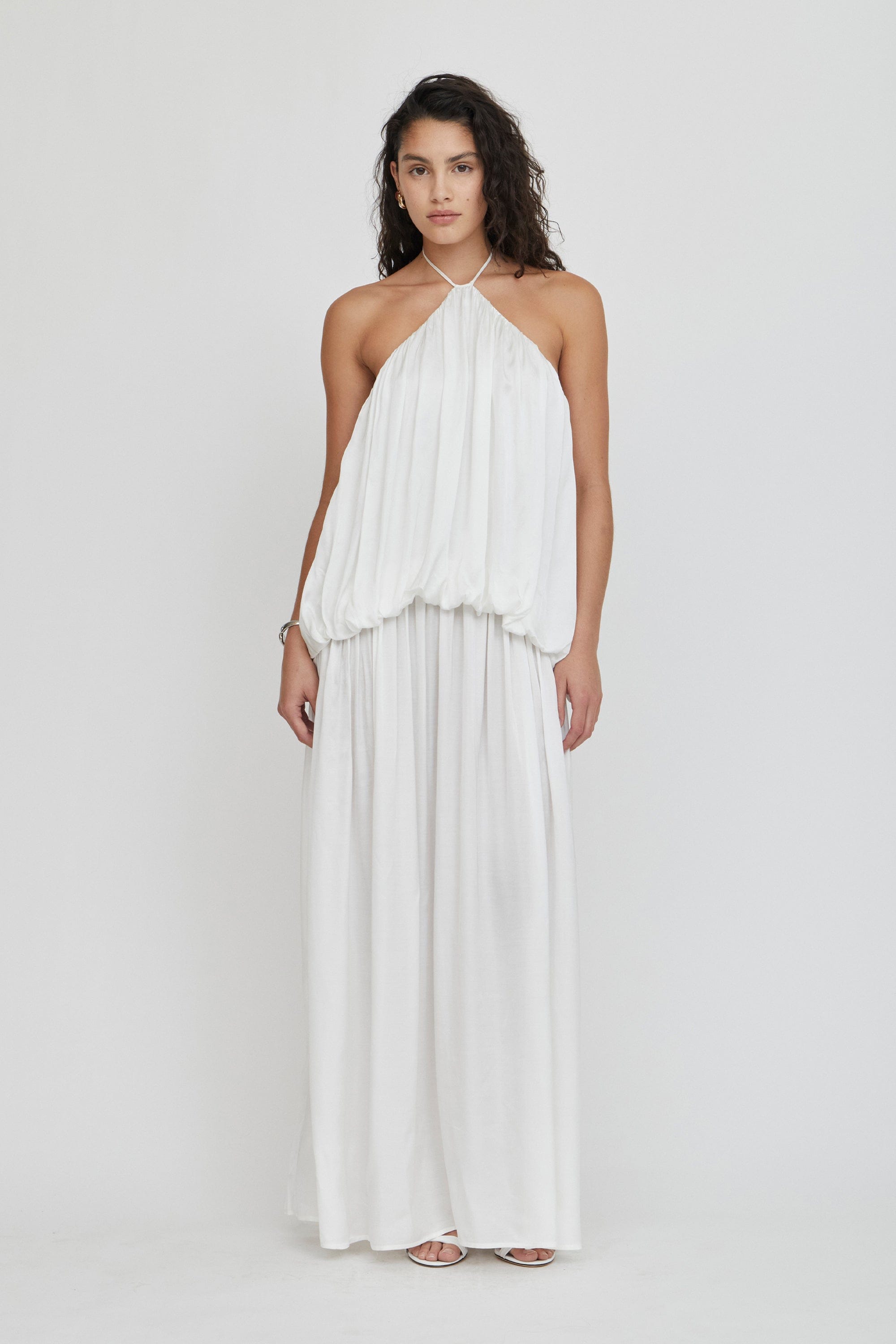 australian designer maxi dresses Rahnee in the Misha Sapphire Maxi Dress. This fig colour is everything #thedesignerhire #designerhire