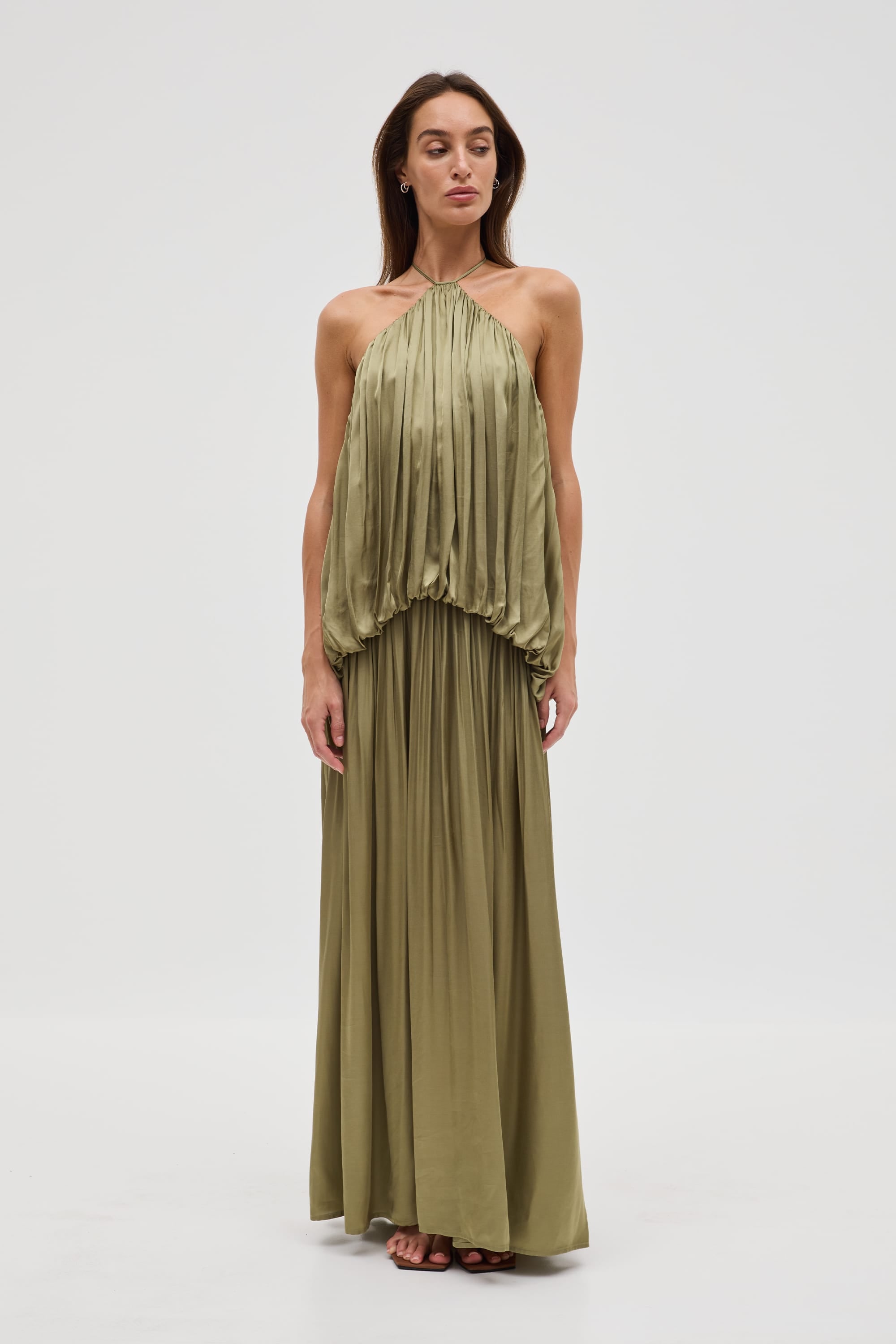 DREAMT HALTER MAXI DRESS | DUSTY SAGE | THIRD FORM | Women's Australian Fashion THIRD FORM - International DREAMT HALTER MAXI DRESS | DUSTY SAGE | THIRD FORM | Women's Australian Fashion THIRD FORM - International