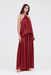 THIRD FORM Dreamt Halter Maxi Dress | Wine