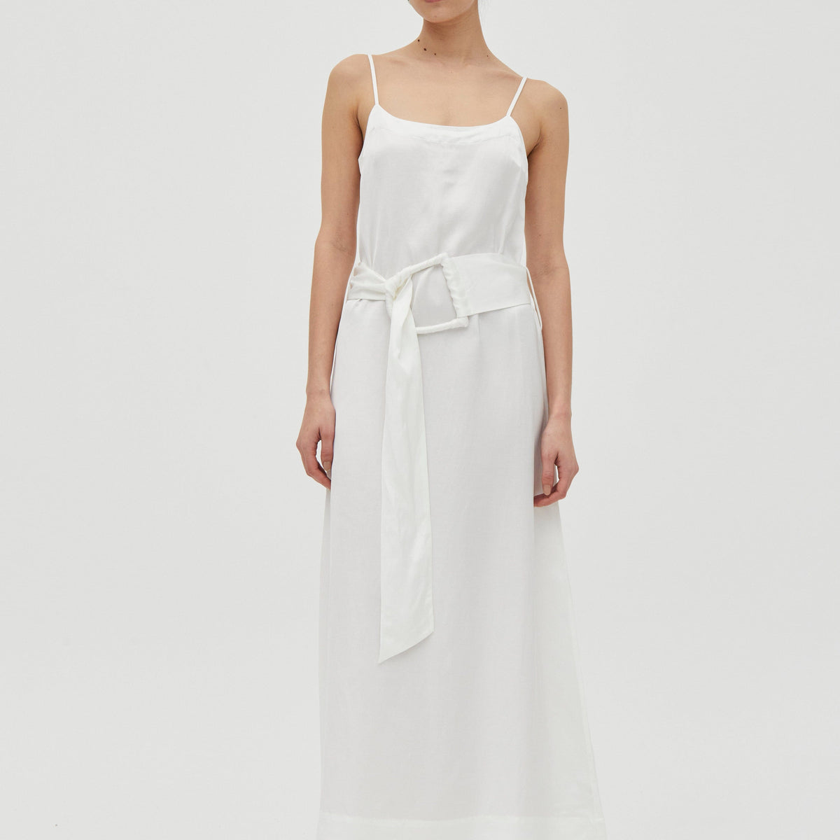ELYSIAN BELTED MAXI DRESS | WHITE | THIRD FORM | Women's Australian Fashion THIRD FORM - International ELYSIAN BELTED MAXI DRESS | WHITE | THIRD FORM | Women's Australian Fashion THIRD FORM - International