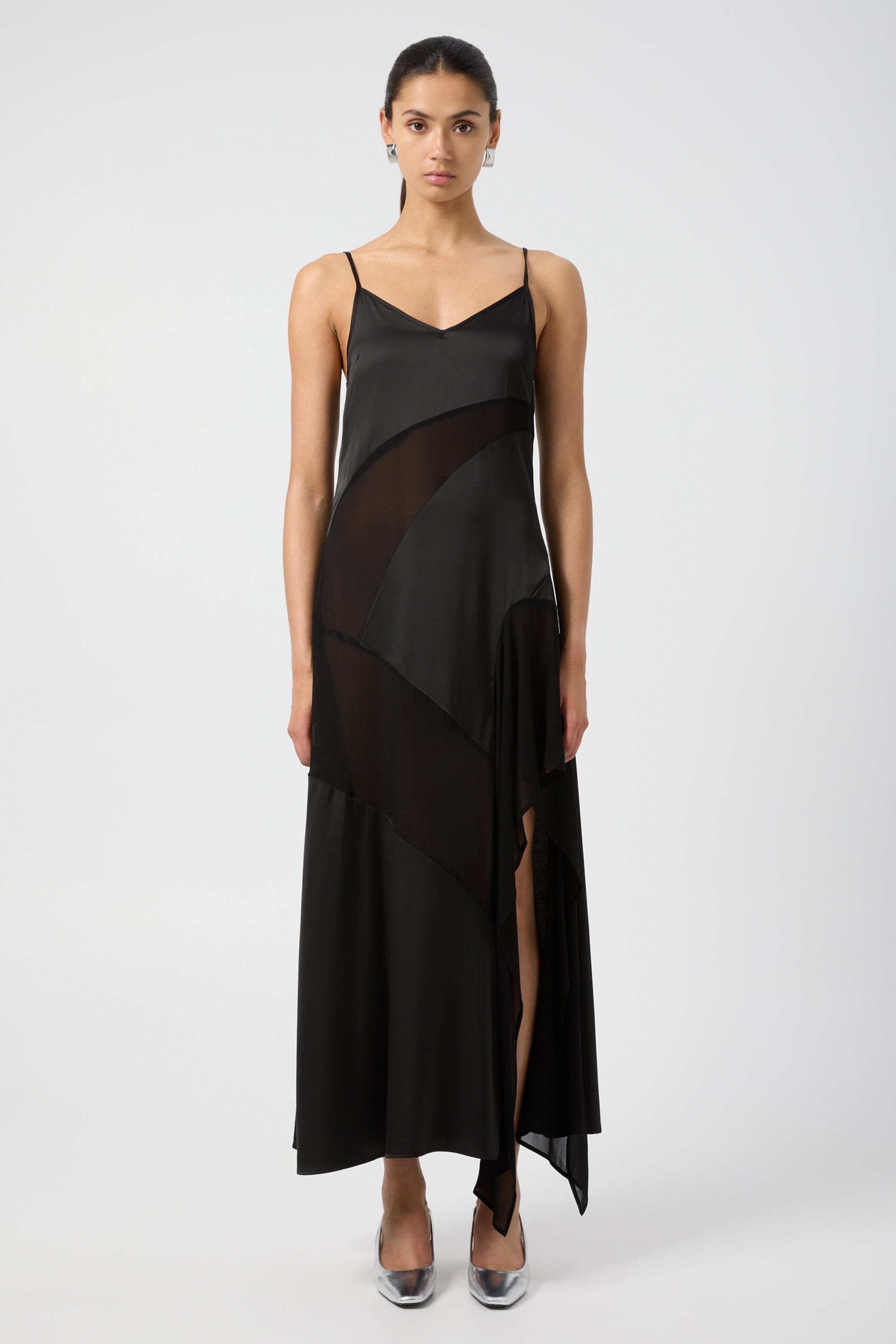 VISIONS LACE FRILL DRESS | EBONY | THIRD FORM | Women's Australian Fashion THIRD FORM - International VISIONS LACE FRILL DRESS | EBONY | THIRD FORM | Women's Australian Fashion THIRD FORM - International