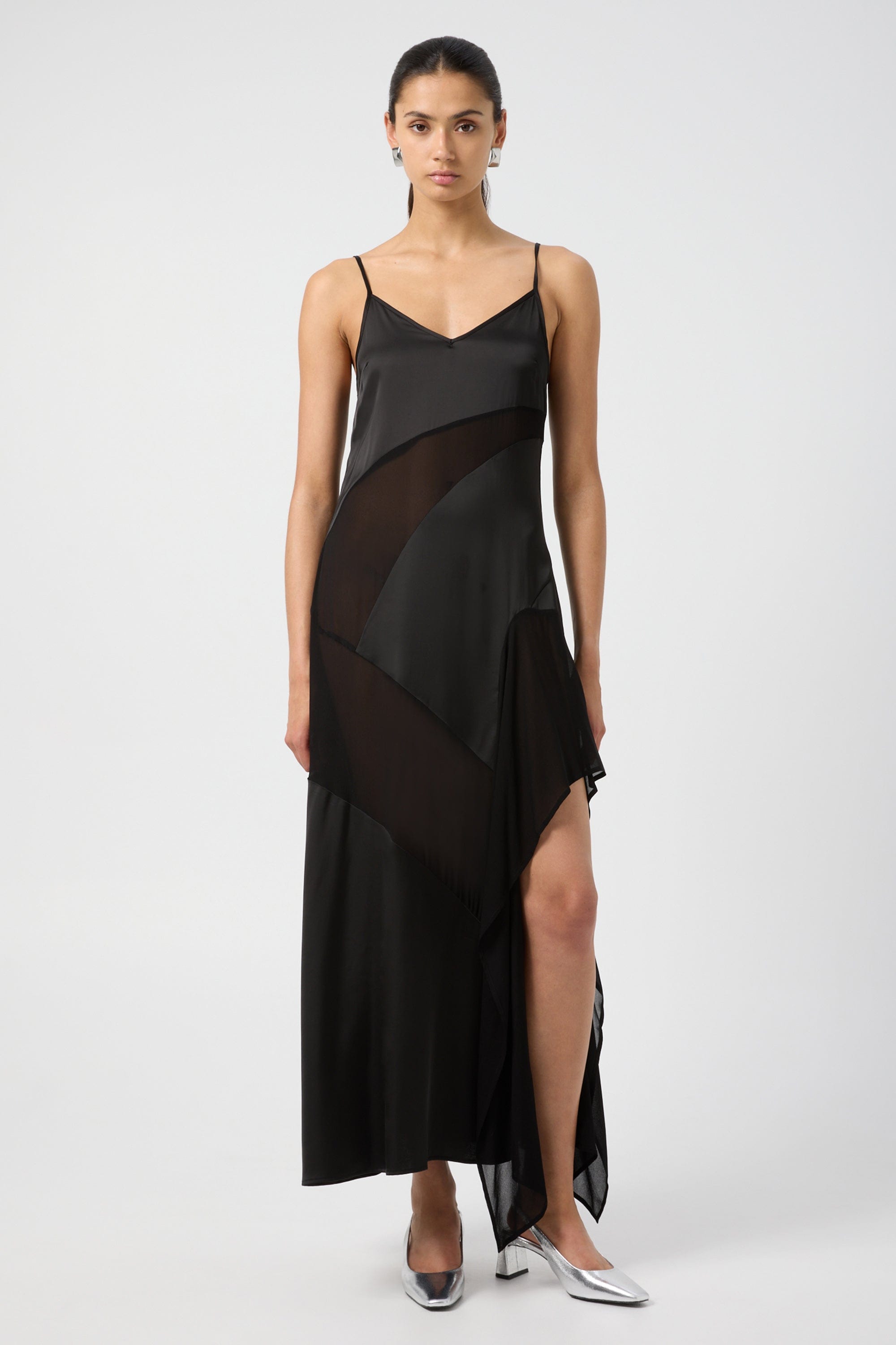 ESSENCE PANELLED MAXI DRESS | BLACK | THIRD FORM | Women's Australian Fashion THIRD FORM - International ESSENCE PANELLED MAXI DRESS | BLACK | THIRD FORM | Women's Australian Fashion THIRD FORM - International