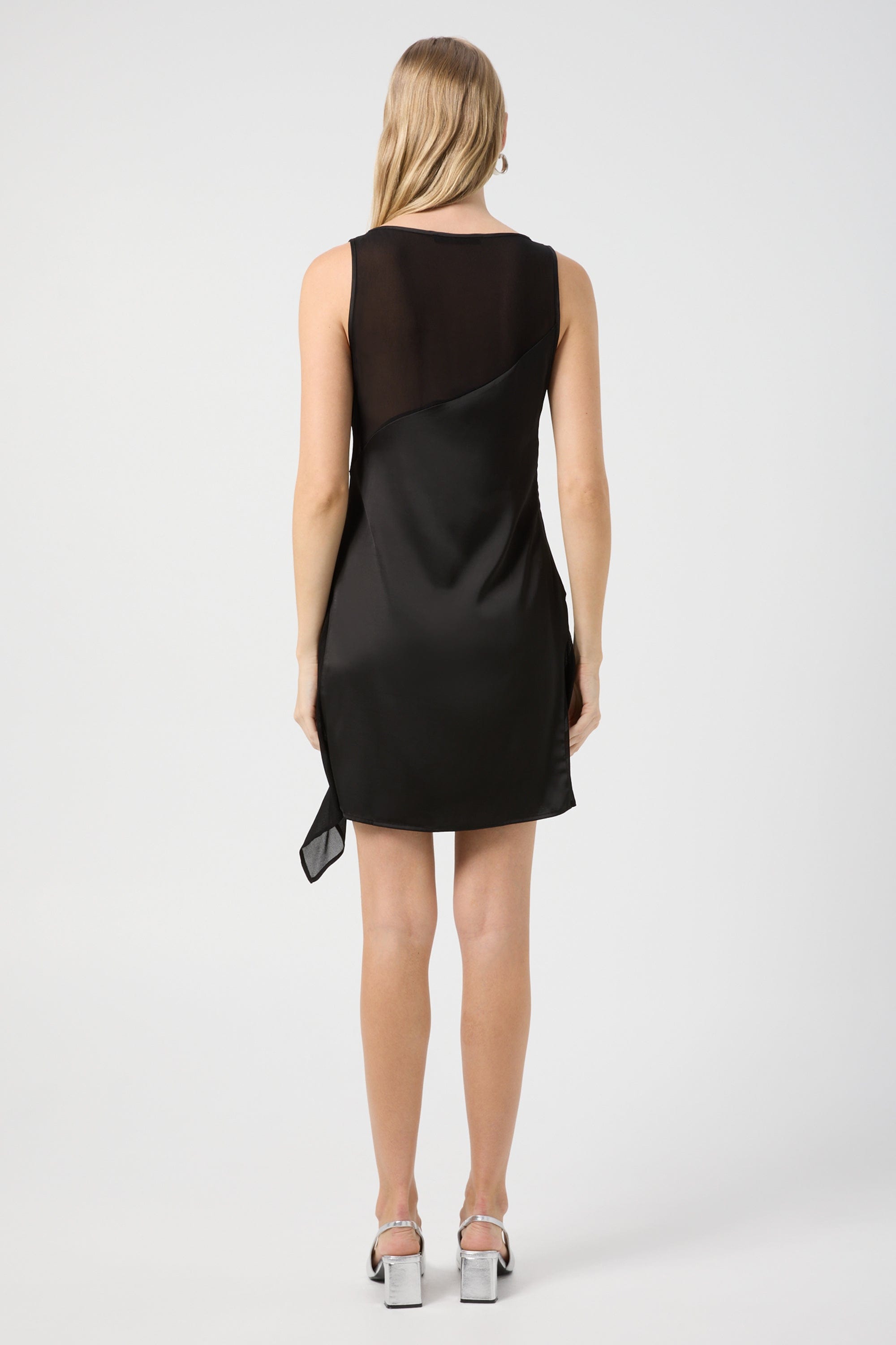 panelled mini dress Paneled Mini Dress (Women)