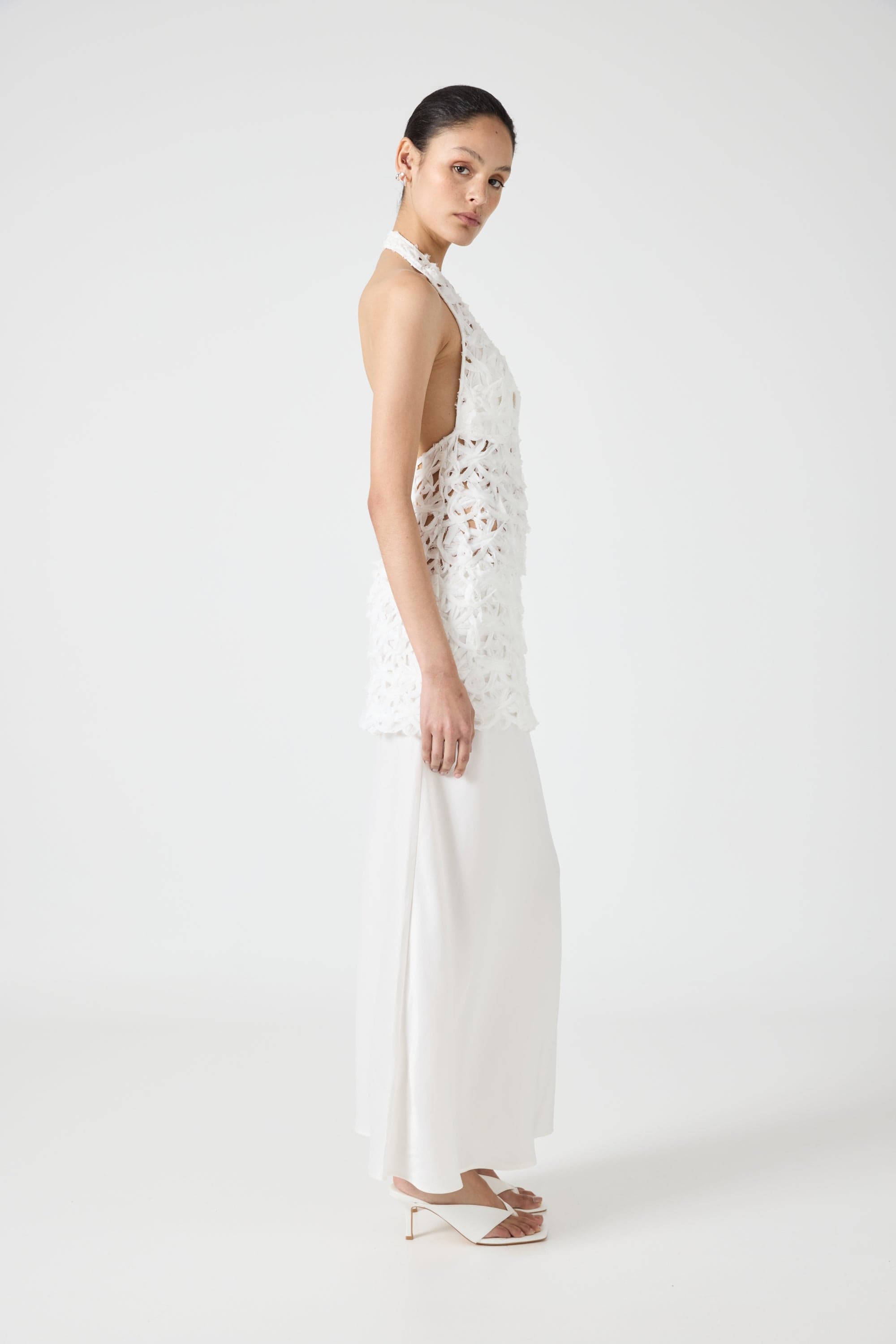 ETHEREAL MAXI DRESS | OFF WHITE | THIRD FORM | Women's Australian Fashion THIRD FORM - International ETHEREAL MAXI DRESS | OFF WHITE | THIRD FORM | Women's Australian Fashion THIRD FORM - International