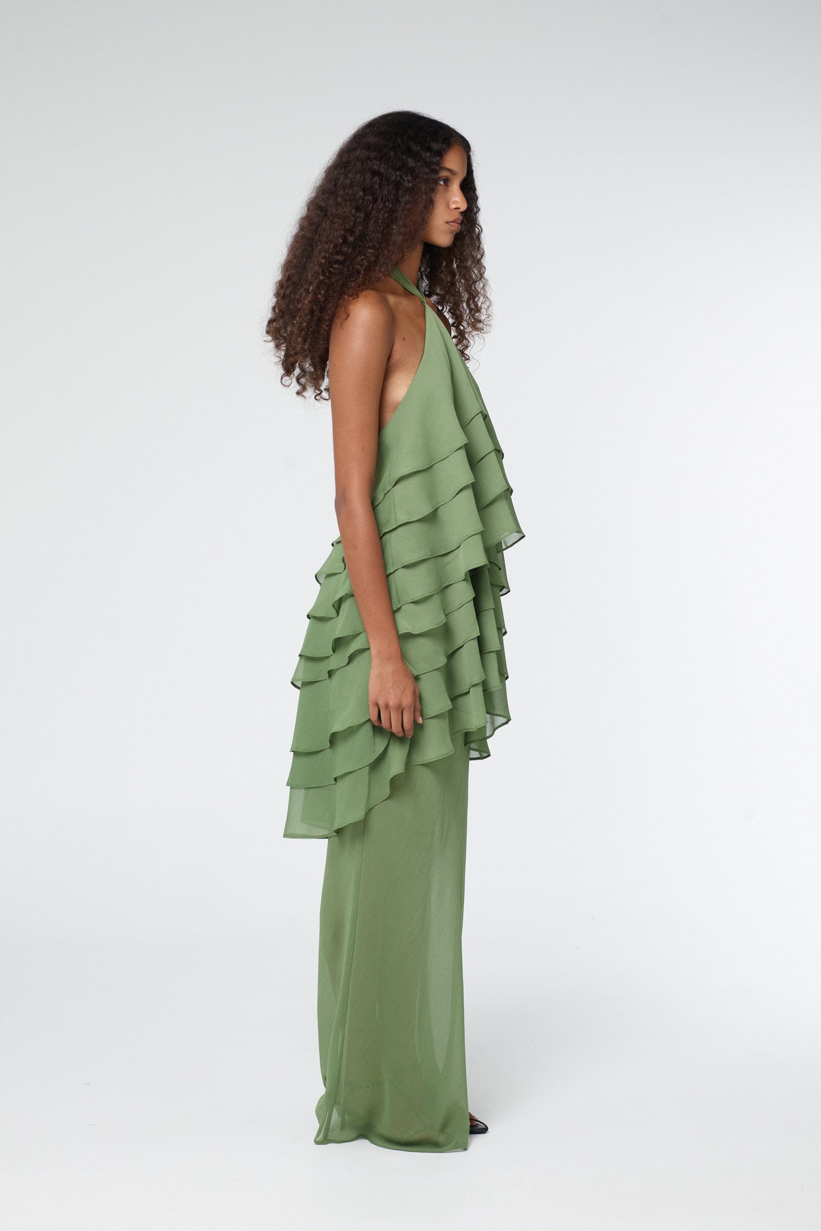 GAIA TIERED MAXI DRESS | JUNIPER | THIRD FORM | Women's Australian Fashion THIRD FORM - International GAIA TIERED MAXI DRESS | JUNIPER | THIRD FORM | Women's Australian Fashion THIRD FORM - International