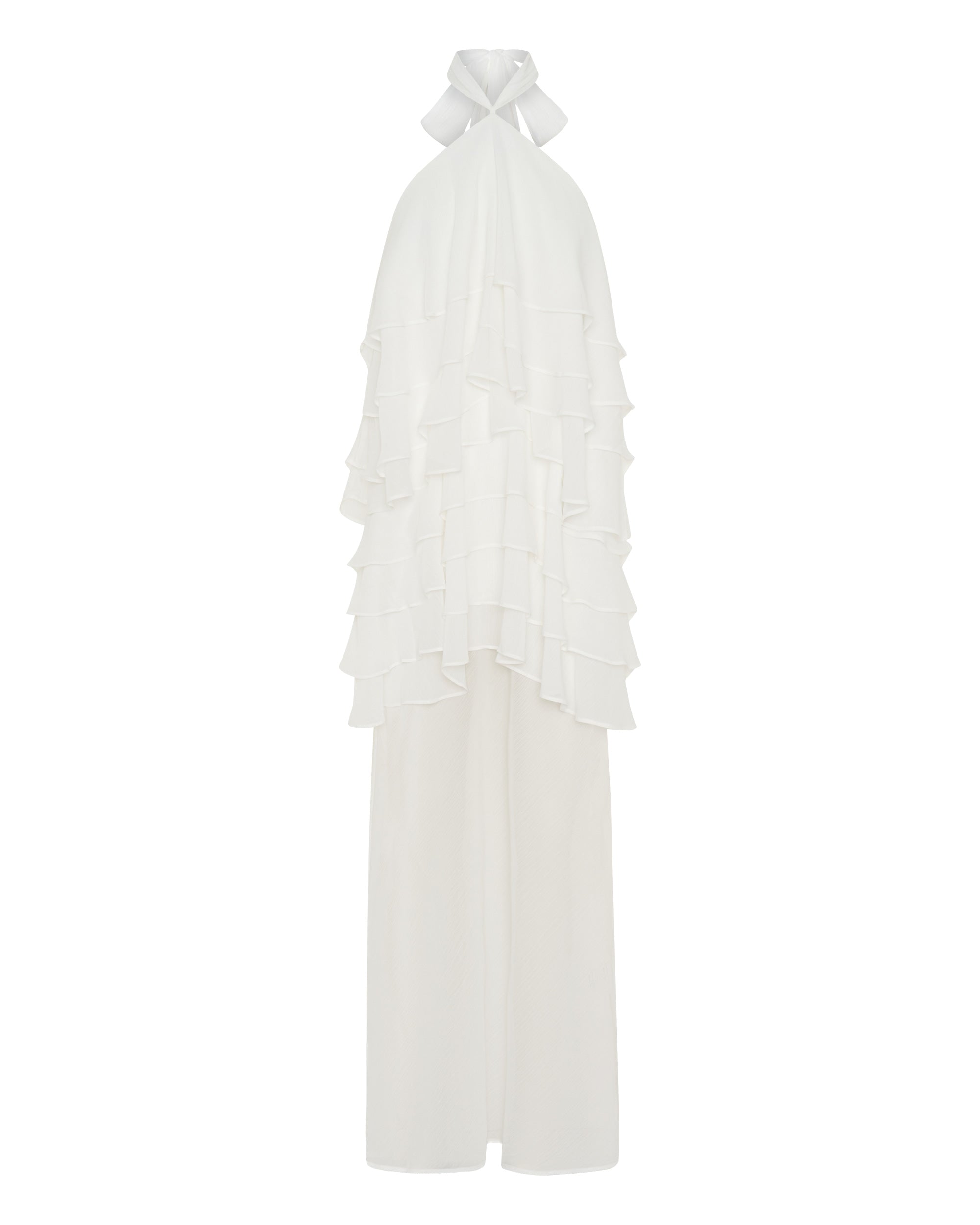 GAIA TIERED MAXI DRESS | WHITE | THIRD FORM | Women's Australian Fashion THIRD FORM - International GAIA TIERED MAXI DRESS | WHITE | THIRD FORM | Women's Australian Fashion THIRD FORM - International