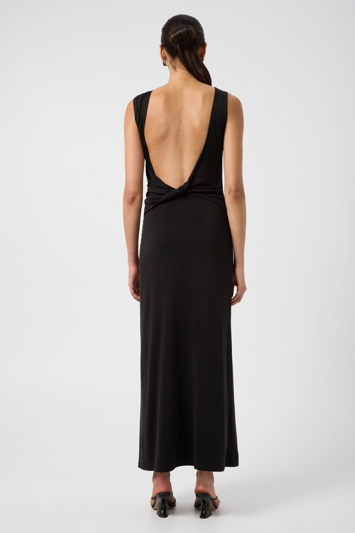 fitted lace wedding dress INTERWEAVE BACKLESS MAXI DRESS | BLACK | THIRD FORM | Women's Australian  Fashion — THIRD FORM