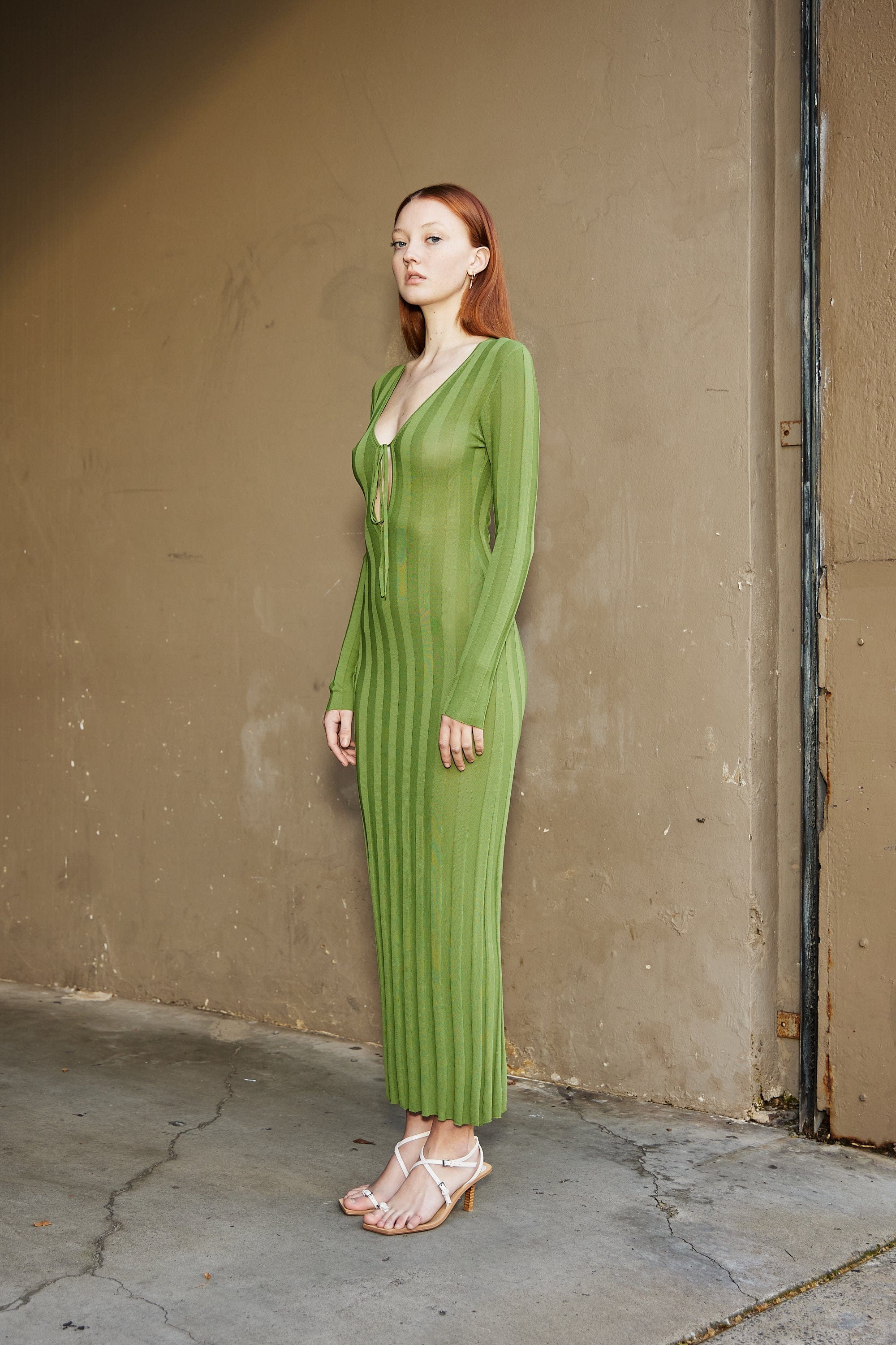 LIAISON KNIT KEYHOLE MAXI DRESS | JUNIPER THIRD FORM - International LIAISON KNIT KEYHOLE MAXI DRESS | JUNIPER THIRD FORM - International