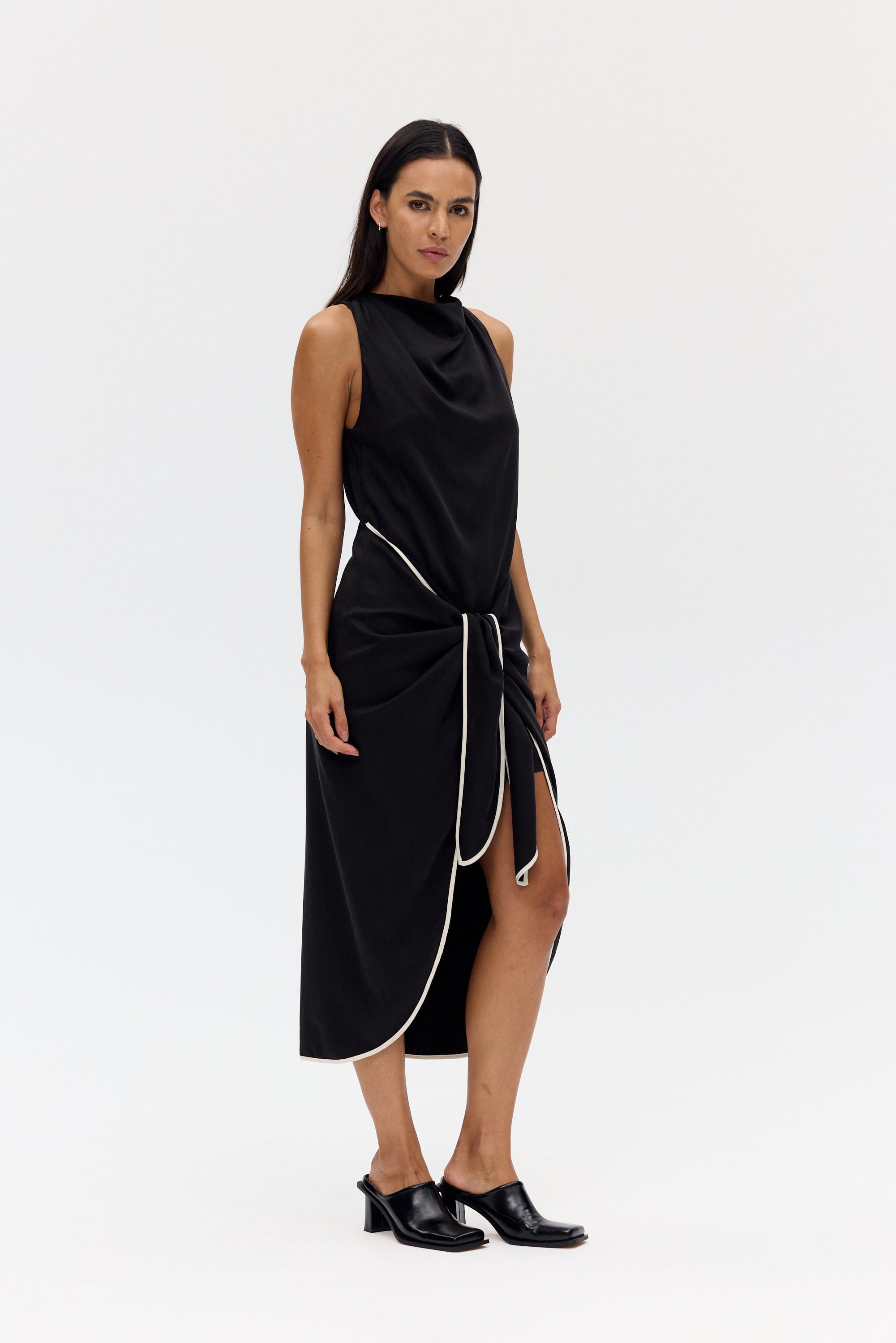 nocturne midi dress Strappy Belted Midi Dress