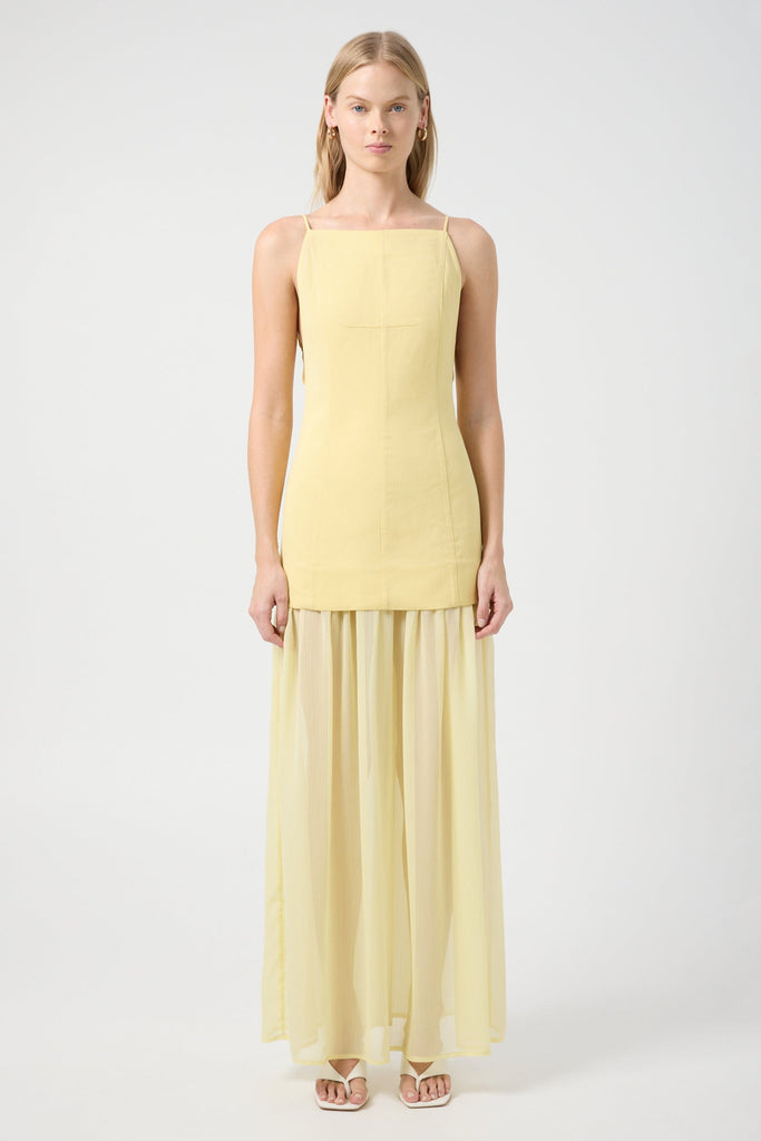 sunflower maxi dress LUMINATE | | THIRD FORM | Women's Australian Fashion — THIRD FORM Size:54 (5'9