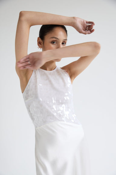 GAIA TIERED MAXI DRESS | WHITE | THIRD FORM | Women's Australian Fashion THIRD FORM - International GAIA TIERED MAXI DRESS | WHITE | THIRD FORM | Women's Australian Fashion THIRD FORM - International