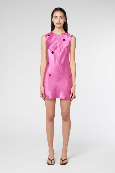 LUNAR SEQUIN MINI TANK WATERMELON THIRD FORM Women's