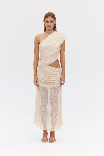shell dress sequin NIGHTFALL SEQUIN MAXI DRESS | SHELL | THIRD FORM | Women's Australian  Fashion — THIRD FORM