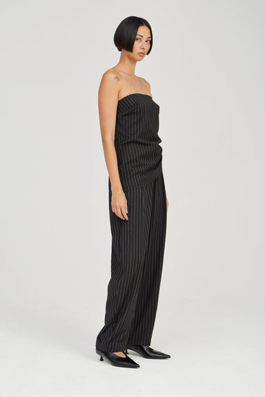 THIRD FORM OBSCURA PINSTRIPE PANT | SOOT STRIPE