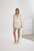 THIRD FORM POETRY DRAPED LACE DRESS | LEMONADE