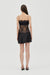 THIRD FORM POETRY LACE MINI DRESS | SMOKE