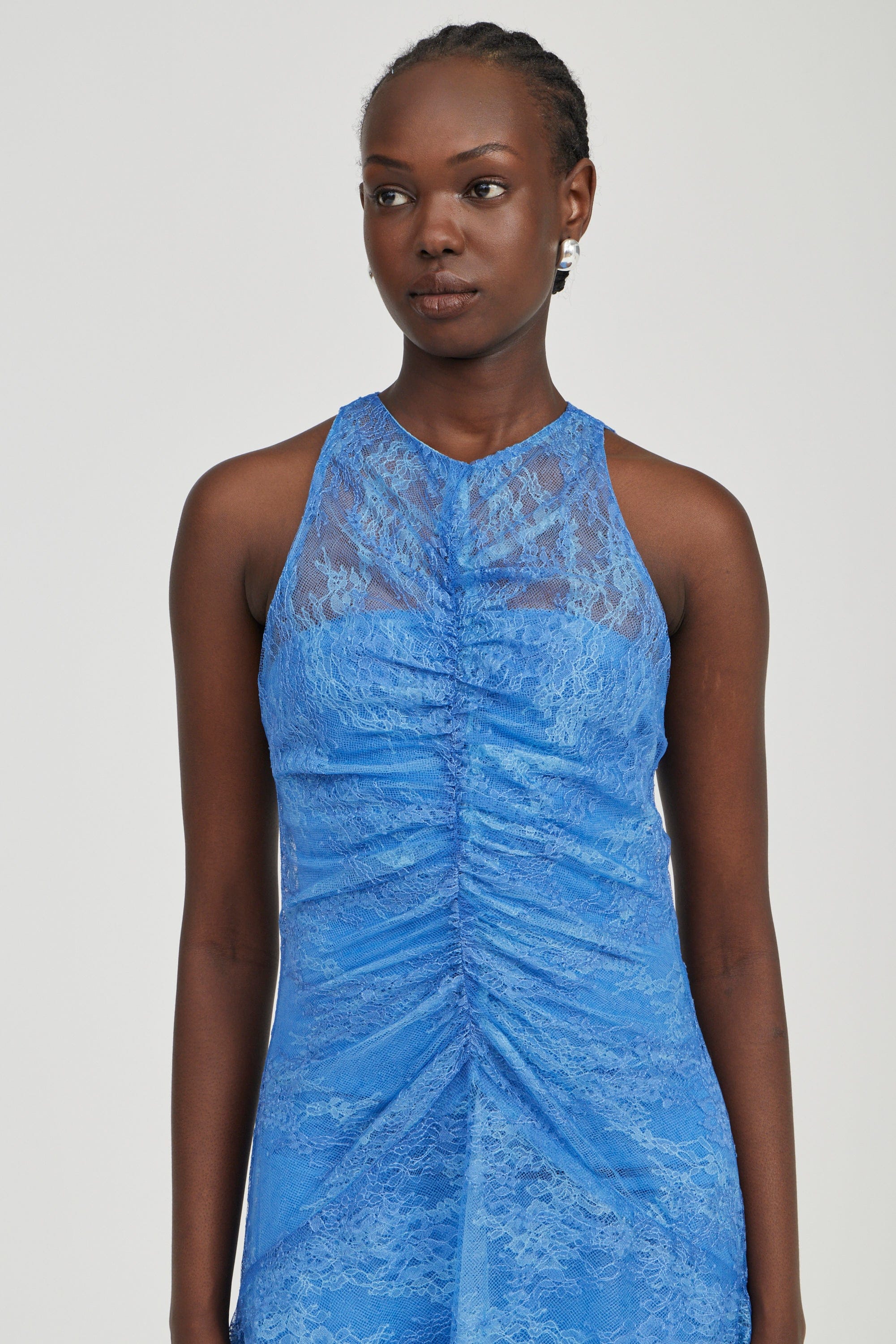 REFLECT LAYERED LACE DRESS | SEA & SKY | THIRD FORM | Women's Australian Fashion THIRD FORM - International REFLECT LAYERED LACE DRESS | SEA & SKY | THIRD FORM | Women's Australian Fashion THIRD FORM - International