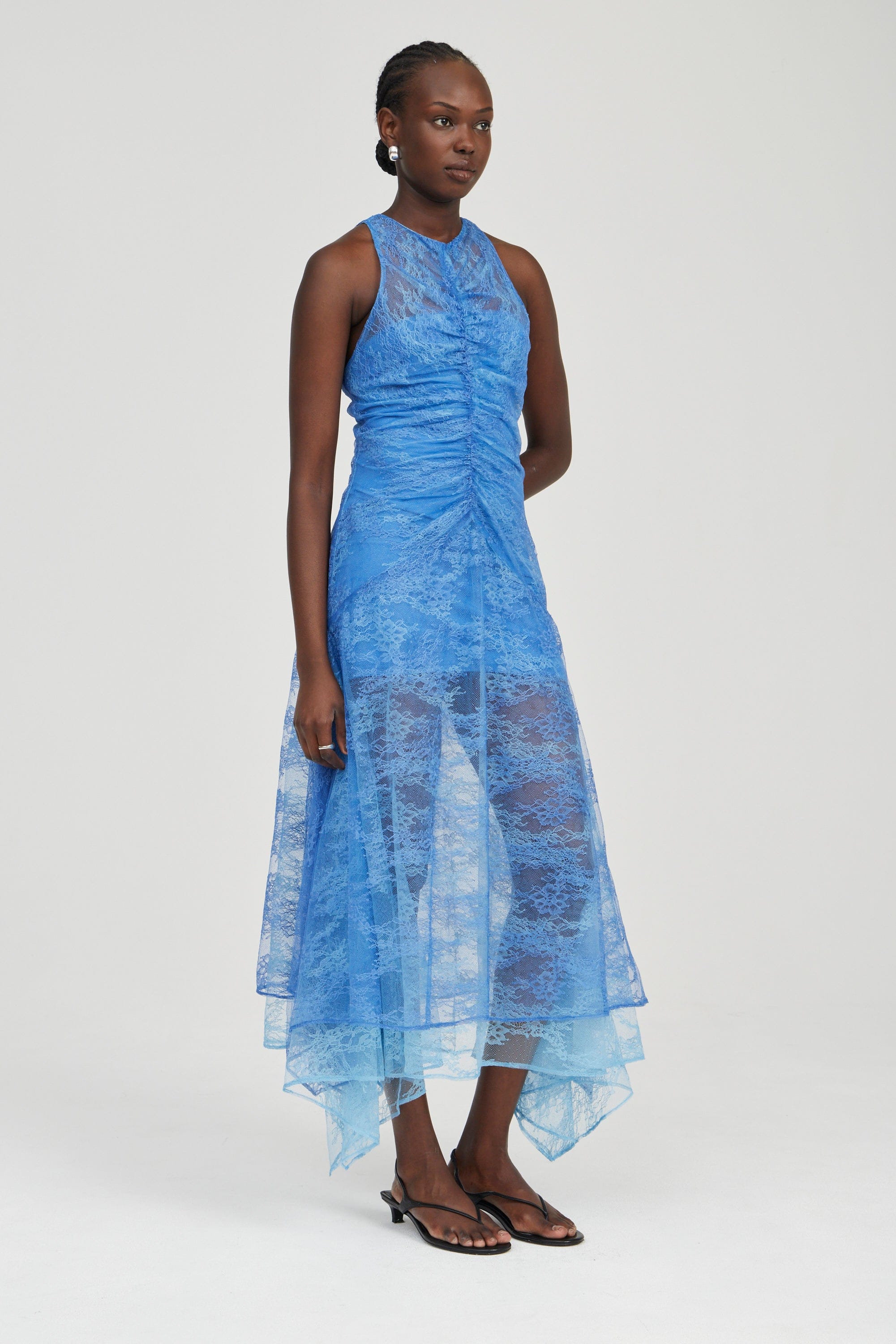 REFLECT LAYERED LACE DRESS | SEA & SKY | THIRD FORM | Women's Australian Fashion THIRD FORM - International REFLECT LAYERED LACE DRESS | SEA & SKY | THIRD FORM | Women's Australian Fashion THIRD FORM - International