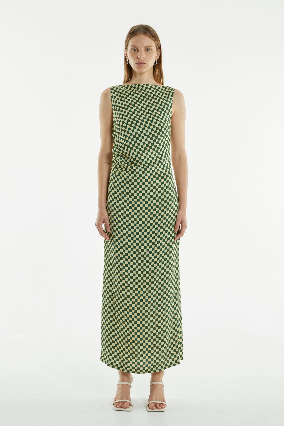RETROSPECT TUCK MAXI DRESS | CUBISM | Third Form | Event Ready Dresses & Fashion THIRD FORM - International RETROSPECT TUCK MAXI DRESS | CUBISM | Third Form | Event Ready Dresses & Fashion THIRD FORM - International
