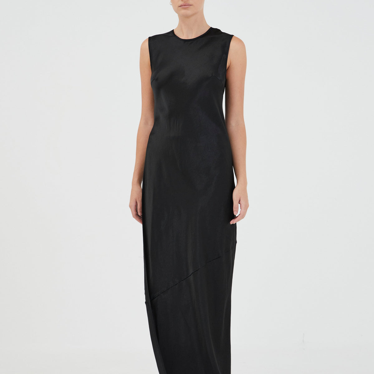 third form revery slit-detailed satin maxi dress REVERY HIGH SPLIT LONG SLEEVE DRESS | CREAM | THIRD FORM | Women's Australian Fashion THIRD FORM