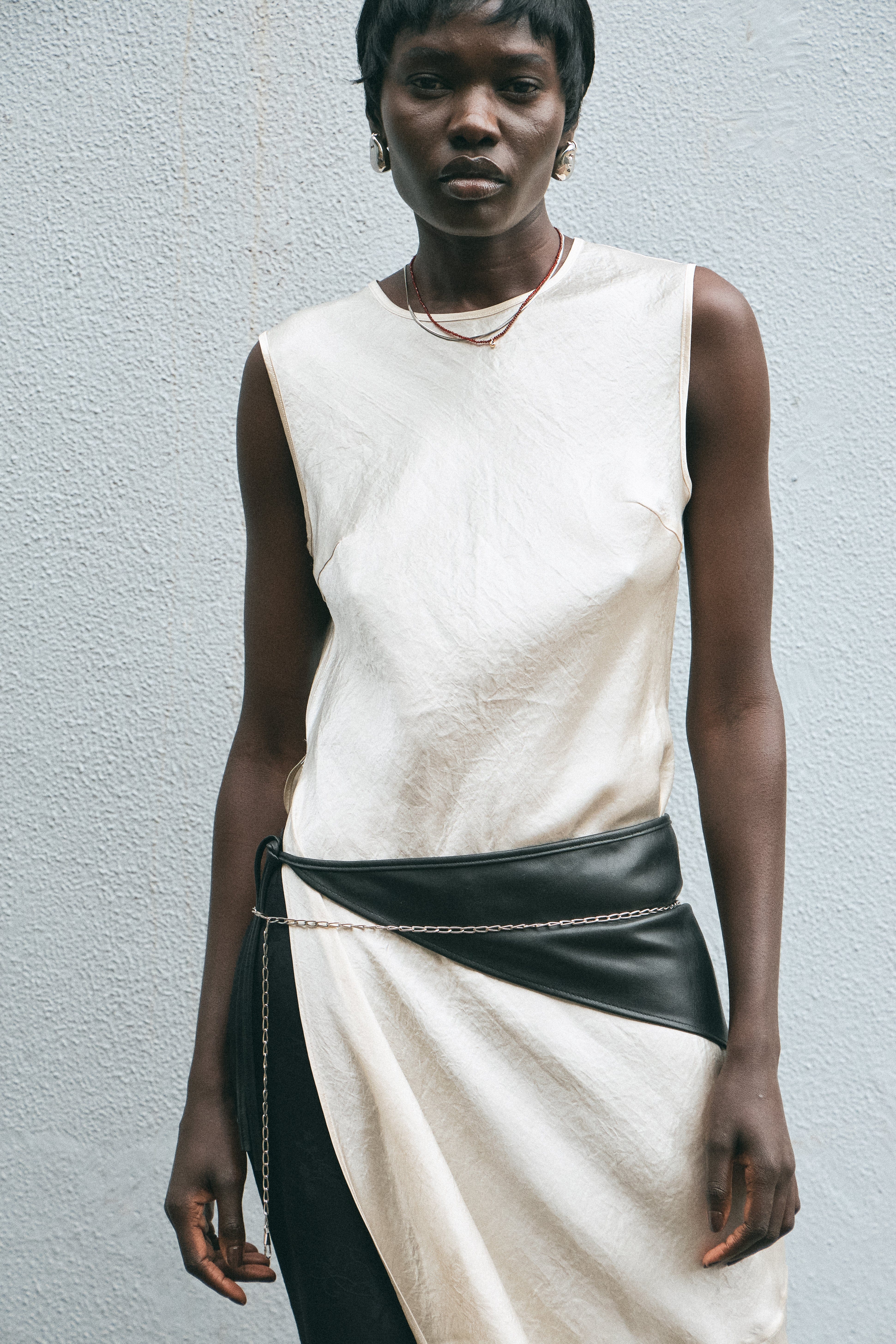 REVERY HIGH SPLIT TANK DRESS | CREAM | THIRD FORM | Women's Australian Fashion THIRD FORM - International REVERY HIGH SPLIT TANK DRESS | CREAM | THIRD FORM | Women's Australian Fashion THIRD FORM - International